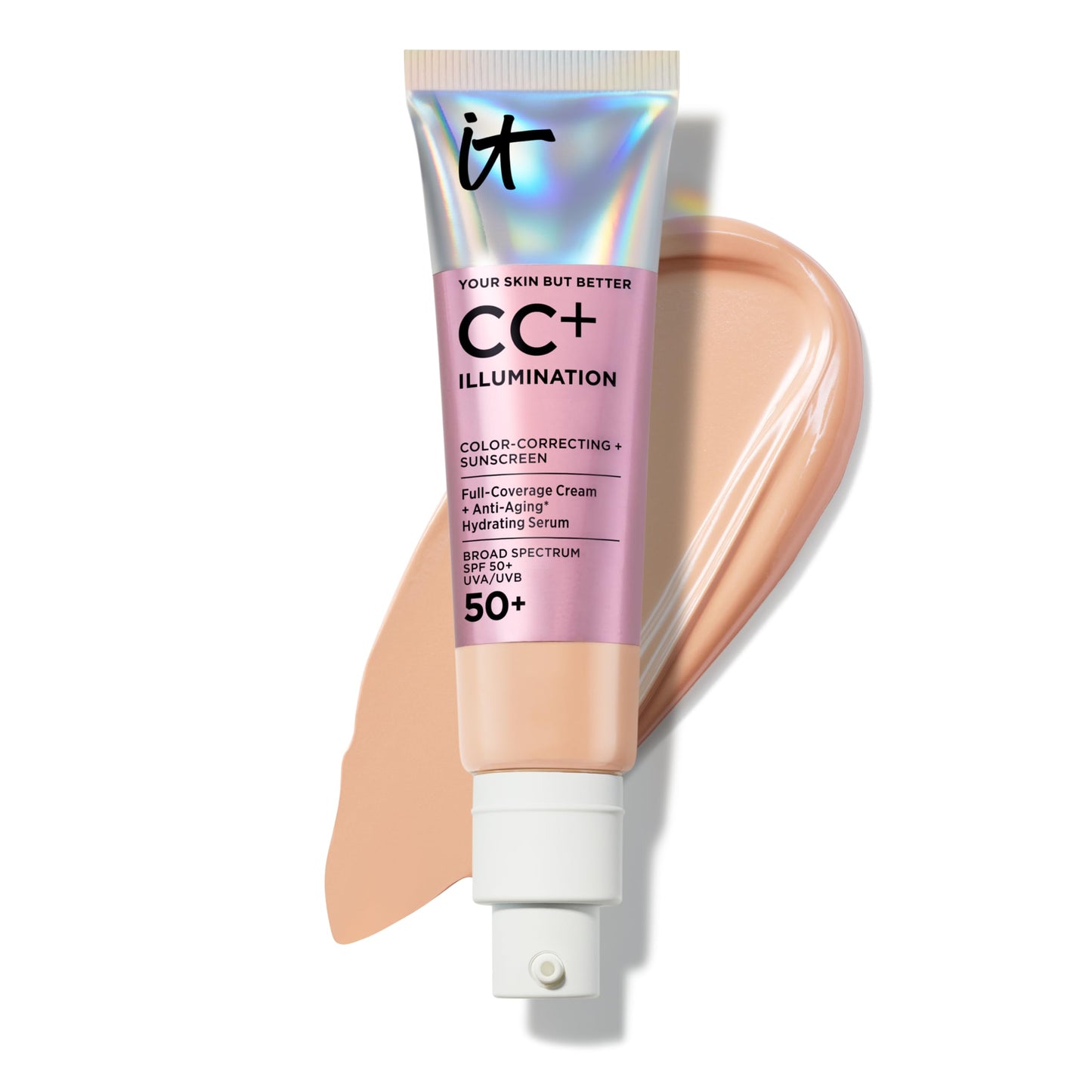 IT Cosmetics CC+ Cream Illumination SPF 50+ - Neutral Medium - 1.08 fl oz