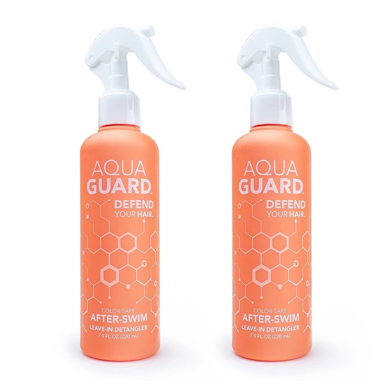 AQUA GUARD After-Swim UV Leave-In Detangler | Fresh, Easy Hair After Every Swim | Now With UV Protection To Prevent Sun Damage (2-Pack)