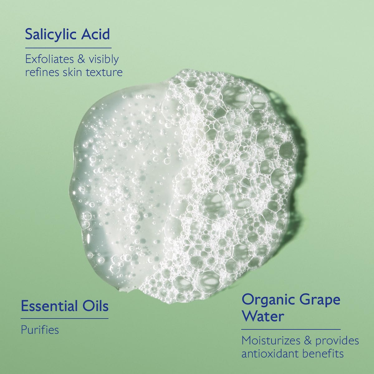 Caudalie Vinopure Pore Purifying Salicylic Acid Gel Cleanser - 75 mL