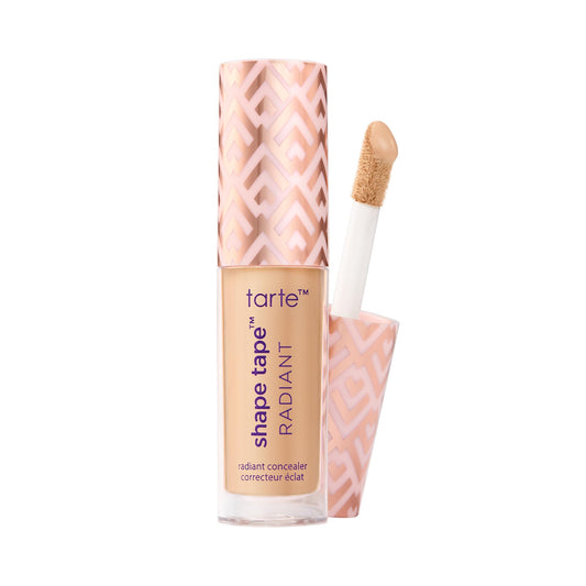 tarte shape tape radiant concealer – Medium-Coverage, Hydrating Finish Under Eye Concealer for Dark Circles, Redness & Discoloration, Vegan, Cruelty-Free, travel size, 22N light neutral
