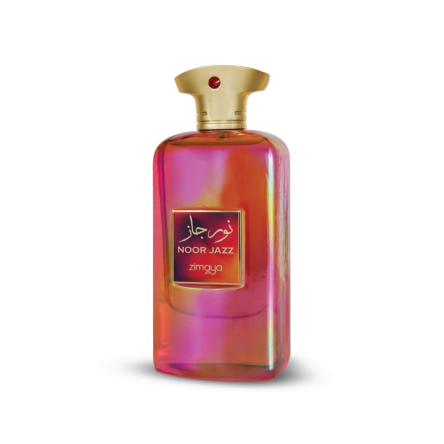 zimaya Noor Jazz Unisex Eau De Parfum, 3.4 Fl. Oz – Luxurious & Sophisticated Woody Amber Fragrance with Saffron, Jasmine, and Musk