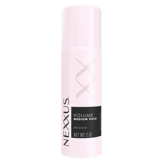 Nexxus Styling Hair Mousse for Volume Medium Hold Mousse Powered by STYLEPROTECT Technology 2 oz