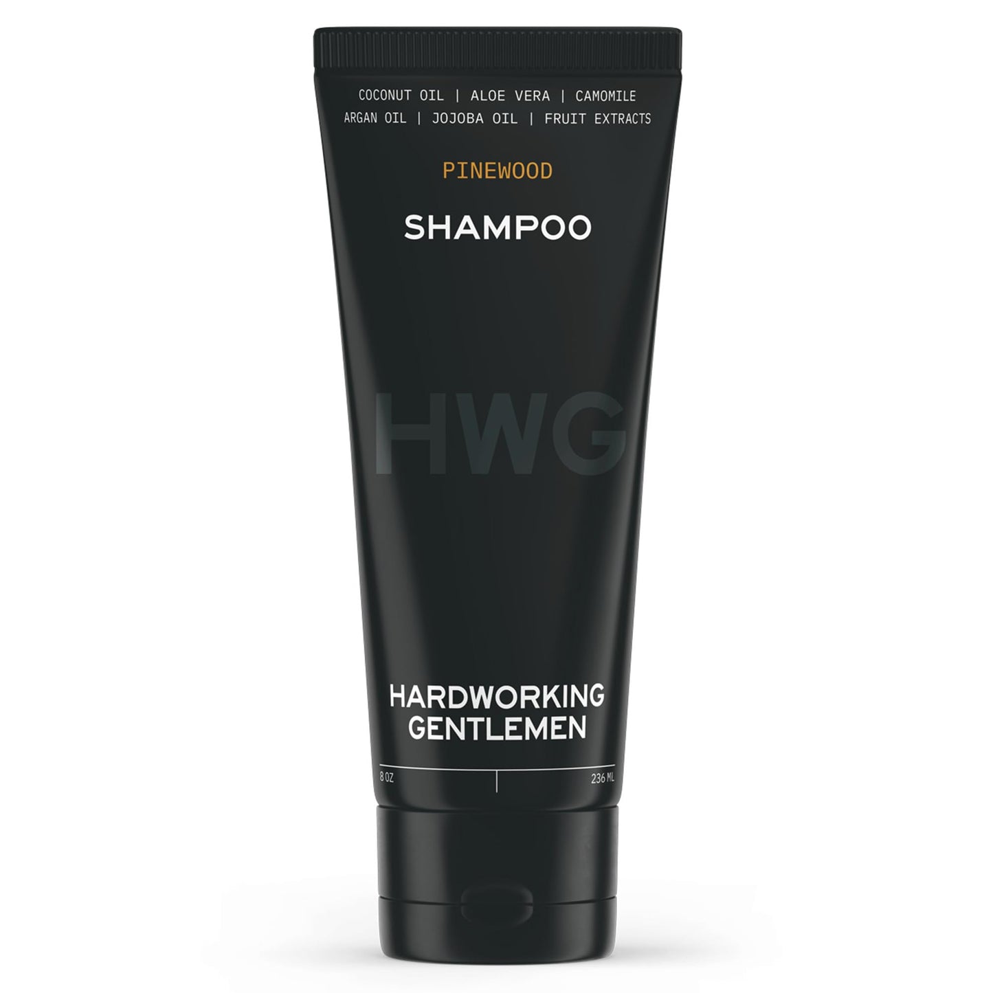 Hardworking Gentlemen Shampoo for Men, Coconut Oil & Aloe Vera Formula, Pinewood Scent, 8 oz