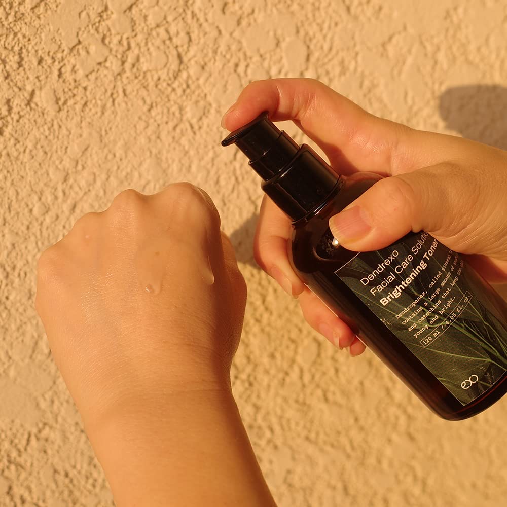 EXODROP Exosome Toner, Clarifying&Moisturizing, Ginseng Tree Exosome, Quick-Absorbing, Vegan, All Skin Types, 4.05 Fl Oz