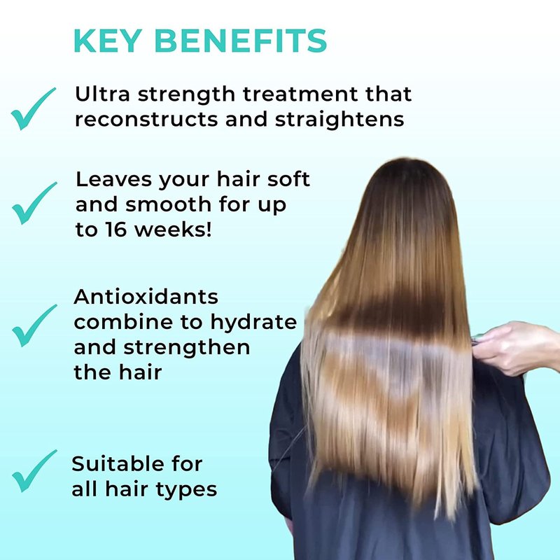 Kashmir Keratin Hair Biotex keratin No Ampules smoothing system (3.38 FL OZ 100ML) THE BEST KERATIN SMOOTHING SYSTEM For all hair types