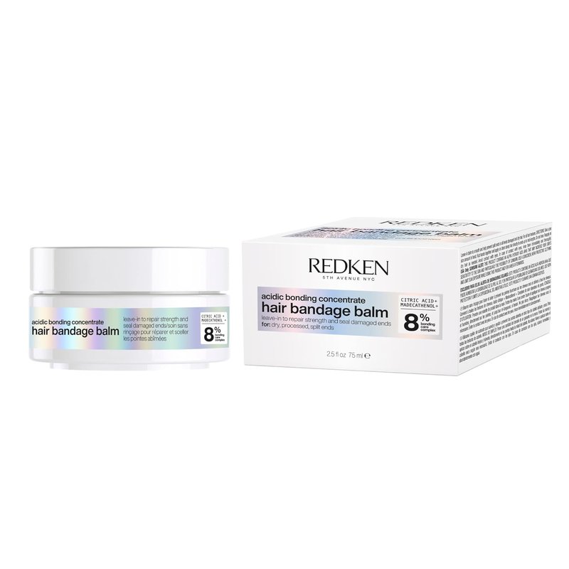Redken Acidic Bonding Concentrate Hair Bandage Balm - Strengthen Damaged Hair & Repair Split Ends | 5 oz