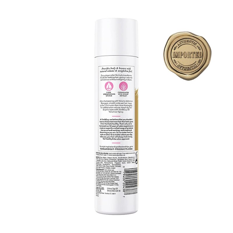 Toni & Guy Cleanse Volume & Body Conditioner - Fine Hair Treatment | 8.5 oz