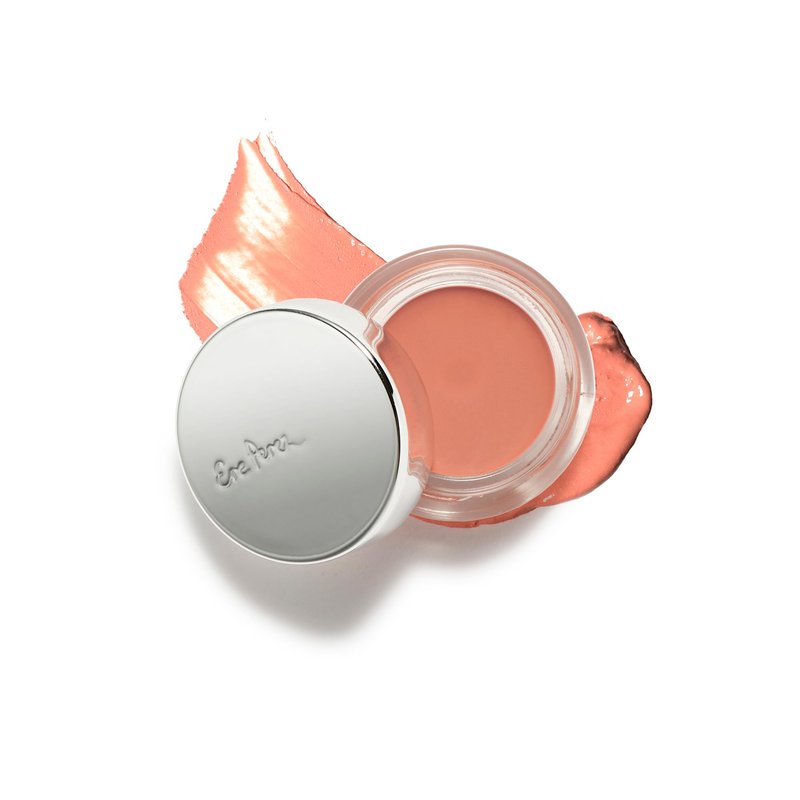 Ere Perez - Natural Carrot Color Pot | For Lips + Cheeks | Buildable, Blendable, Creamy, Vibrant, Satin Finish | Cacao Butter, Avocado + Castor Seed Oil | Vegan, Cruelty-Free, Clean Beauty (Harmony)