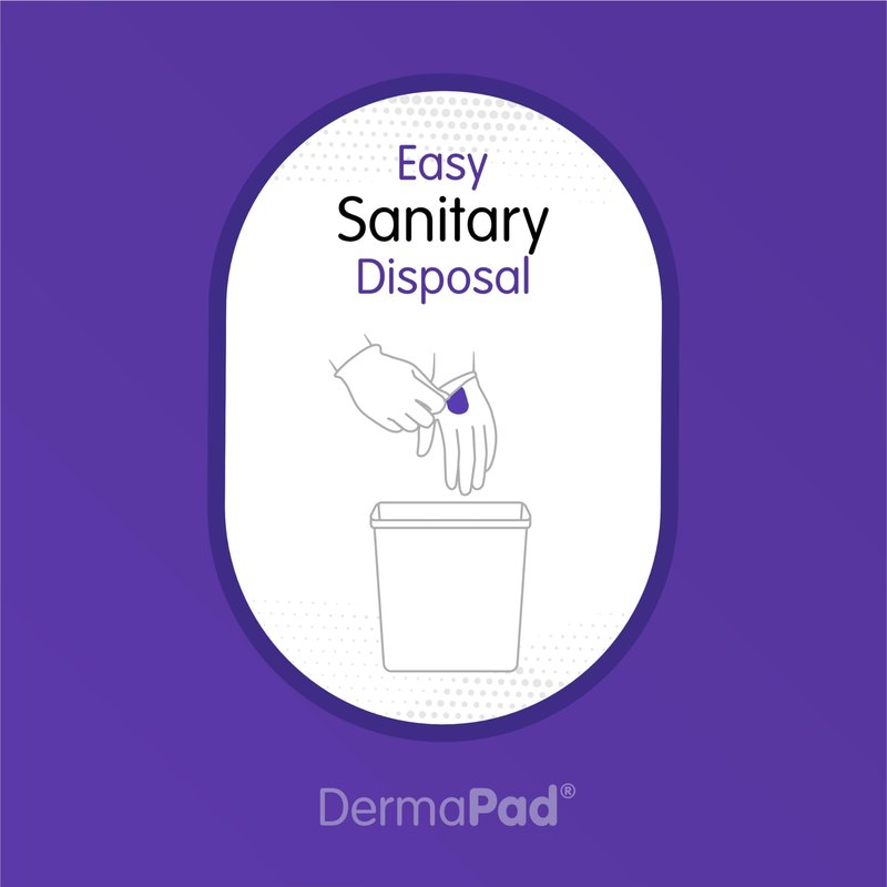 DermaPad for Dermaplaning, Premium Dermaplane Blade Wiping Pad, Esthetician Supplies
