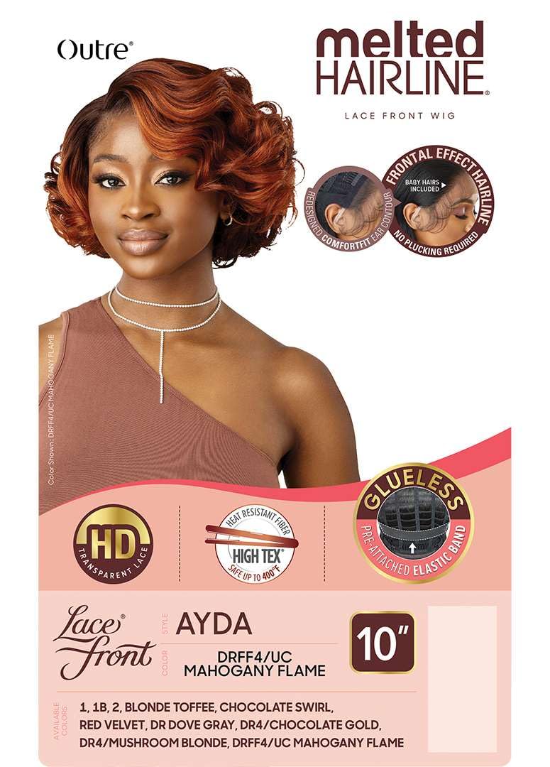 Outre Lace Front Wig - Melted Hairline - Ayda (BLONDE TOFFEE)