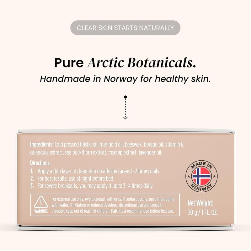Clear Skin Balm - Ultimate Night Formula for Breakouts & Blemishes | Fades Marks & Softens Fine Lines