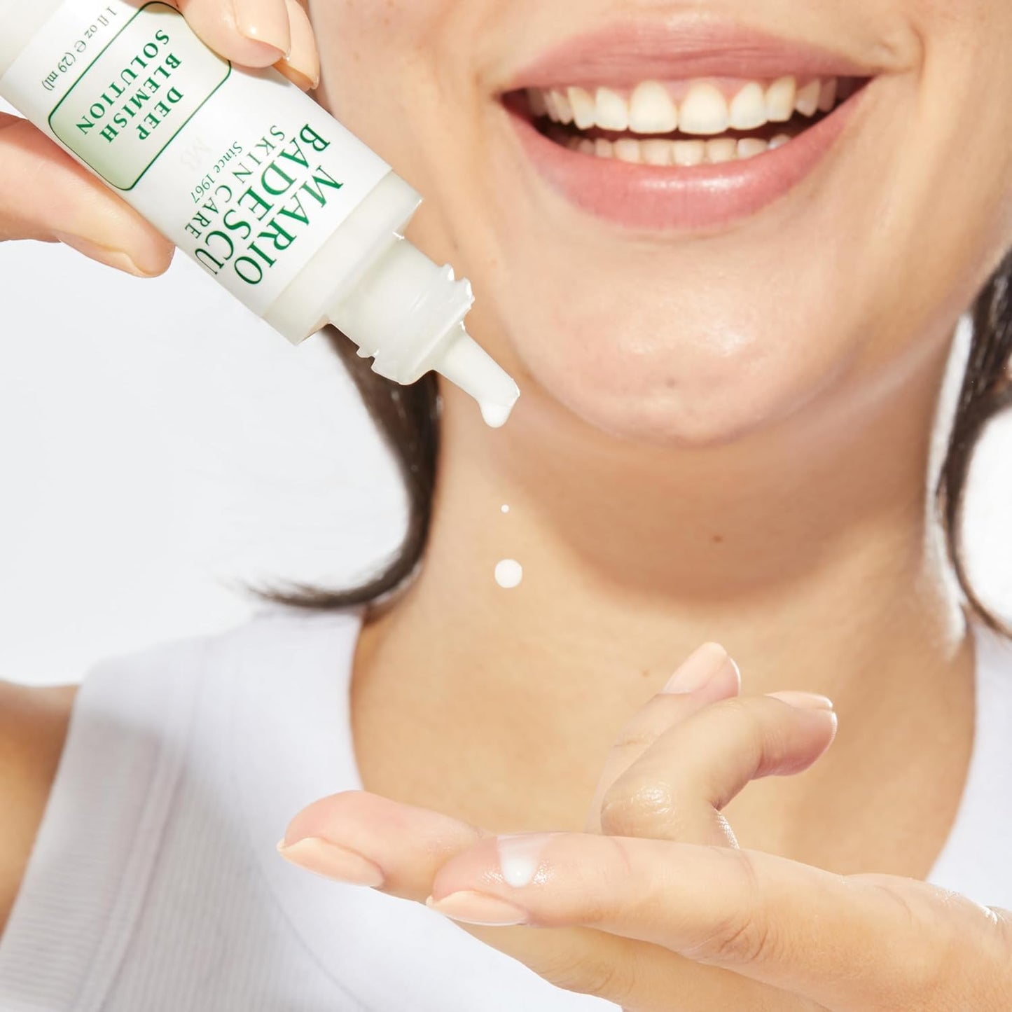 Mario Badescu Drying Lotion & Deep Blemish Solution | Powerful Blemish Spot Treatment Duo with Salicylic Acid, Zinc Oxide & Niacinamide | Surface & Deep Acne Control for Clearer Skin | 2 x 1 Fl Oz