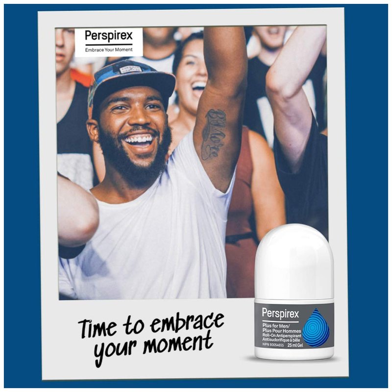 Perspirex Plus Men’s Deodorant Antiperspirant – Clinical Strength Deodorant for Men with Excessive Sweating – High Performance, Long-Lasting Protection
