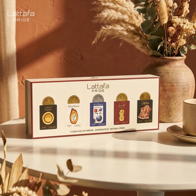 Lattafa Pride Gift Set - 5x20ml Perfume Collection No.3 | Luxury Fragrance Set