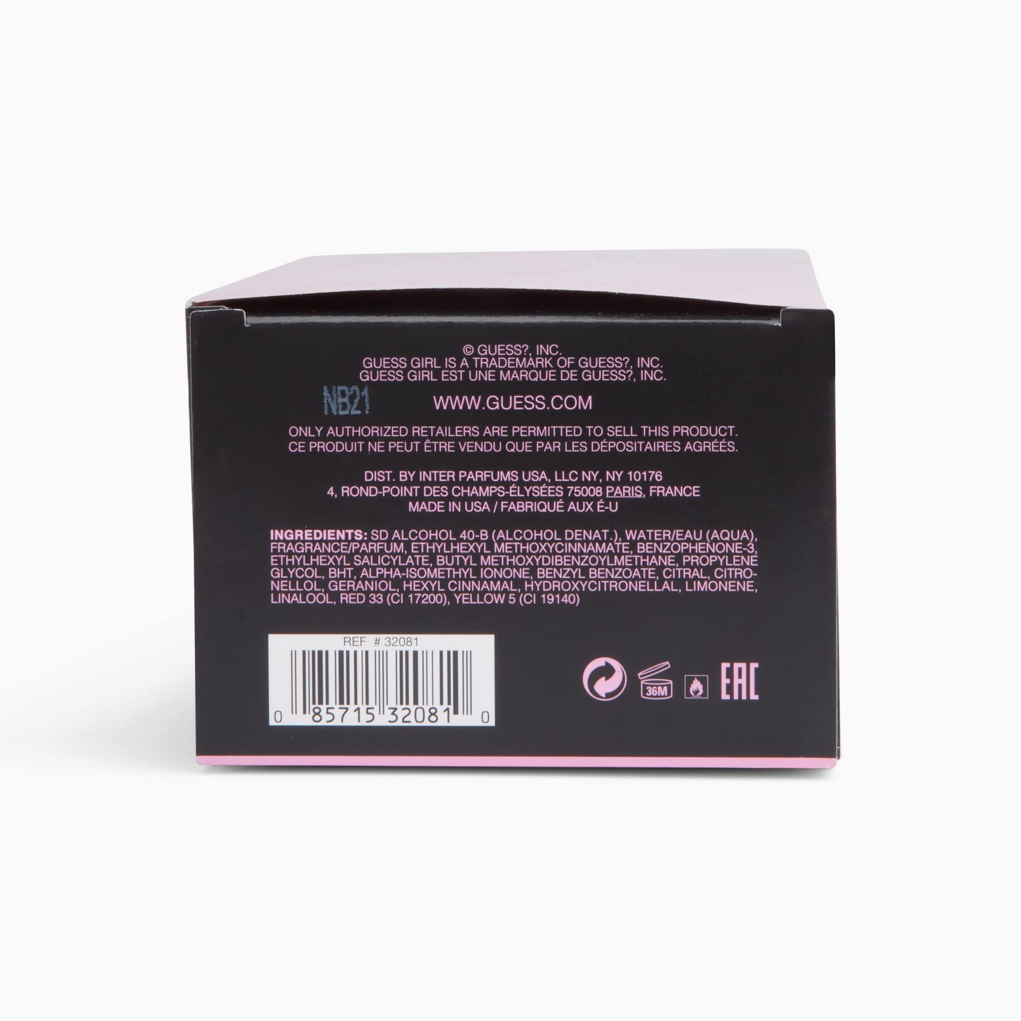 GUESS Girl Eau de Toilette Spray for Women, 3.4 Ounce