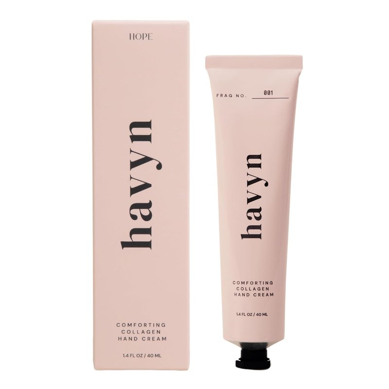 Havyn Collagen Hand Cream for Dry Skin - Vegan & Allergen-Free | 1.4 oz Travel Size