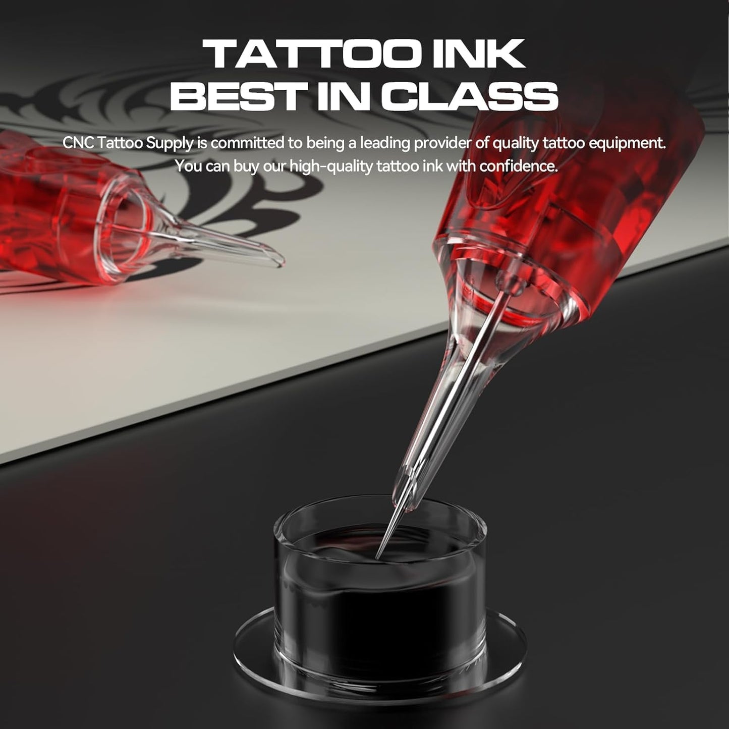 CNC Tattoo Ink Set - 16 Color Pigment Kit for Lining & Shading | 1/2oz (15ml) Bottles