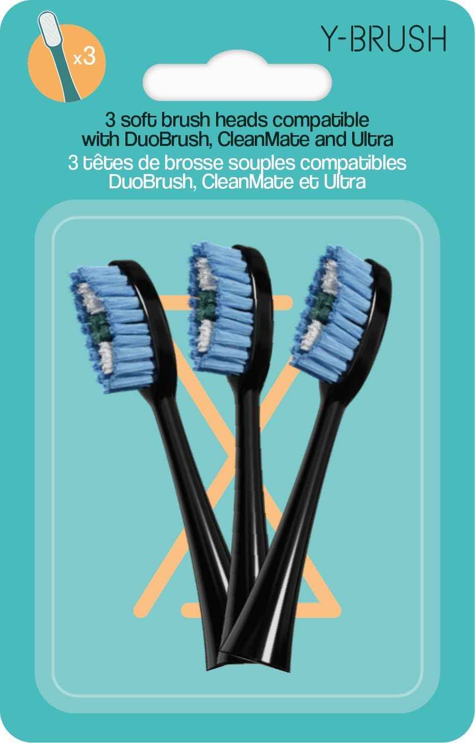 Traditional Y-Brush Brush Head - Replacement (for Ultra, DuoBrush) - to Be Replaced Every 2 Months