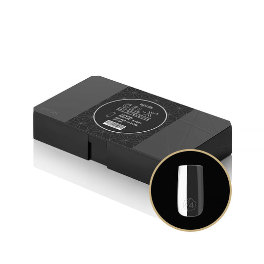Apres Gel-X® Natural Square Short Tip Box | 500pc Gel-X Tips, 11 Sizes 00-9, Premium Quality