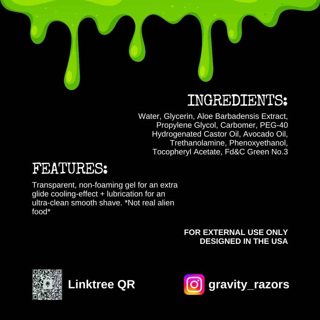 Non-Foaming Shave Gel for Men - Professional Barber-Grade Shaving Gel, Moisturizing & Skin Replenishing, Smooth Close Shave. 6.8 oz, Sandalwood scent (2-Pack)