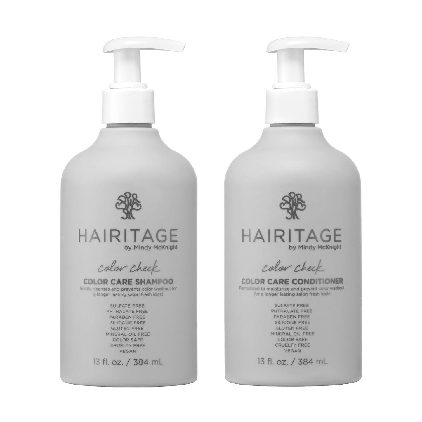 Color Check Moisturizing Shampoo & Conditioner Set - UV Protection for Color Treated Hair | 13oz Each (26oz Total)