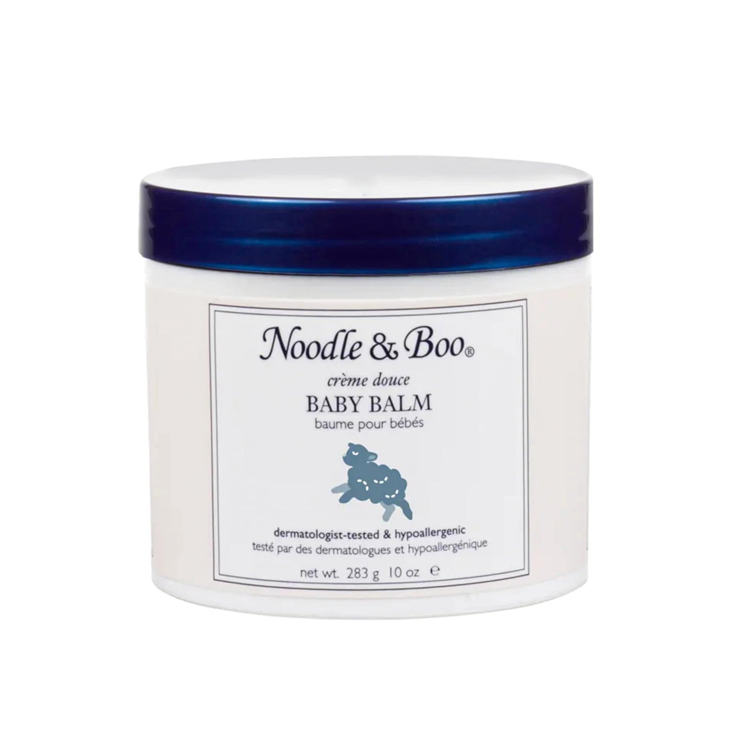 Noodle & Boo Baby Balm for Face and Body, Hypoallergenic and Natural Baby Skin Care with Organic Calendula for Sensitive Skin, Pediatrician and Dermatologist-Tested, 10 Oz
