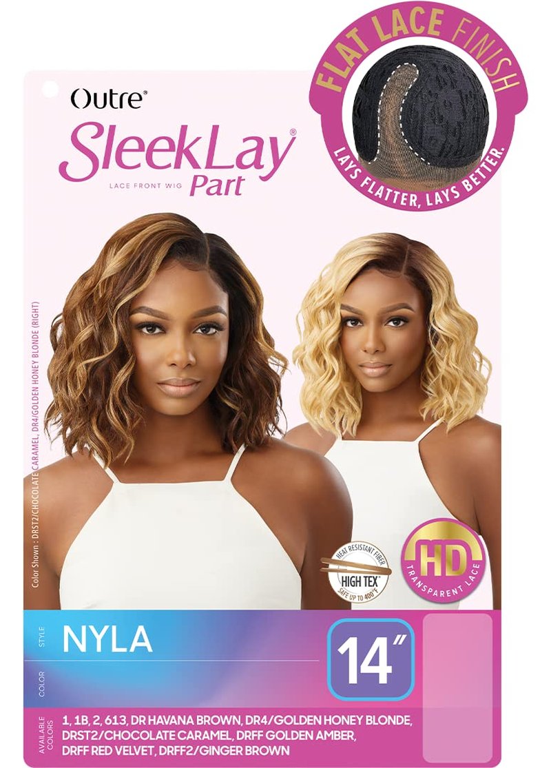 Outre Lace Front Wig - Sleeklay Part -NYLA (DARK BROWN 2)