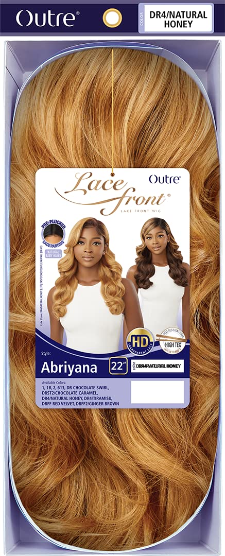 Outre Lace Front Wig - ABRIYANA (JET BLACK 1)