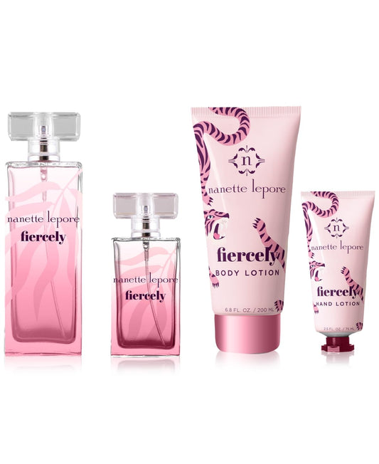 Nanette Lepore Fiercely 4 Piece Gift Set, 3.4 fl. oz.