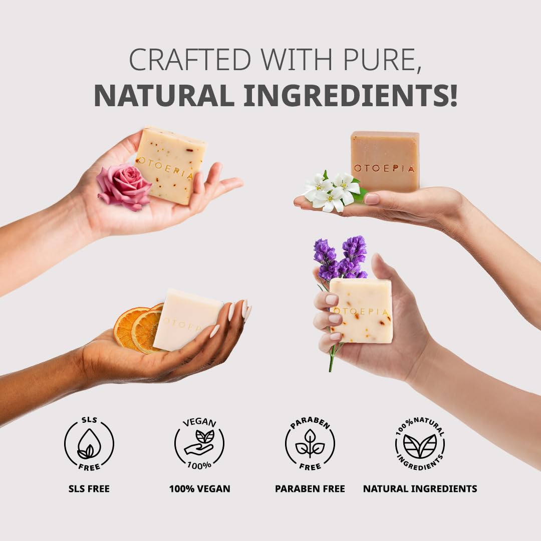 Olive Oil Soap Bars - Natural Moisturizing Variety Pack | 8 Scented Options: Lavender, Jasmine & More