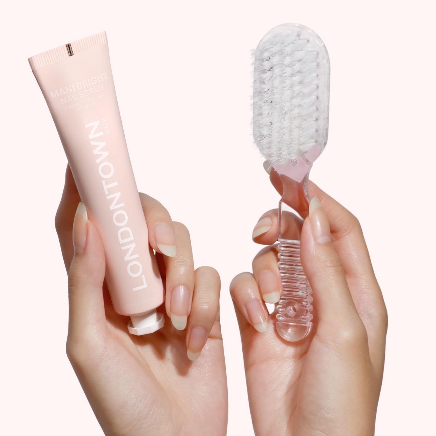 Brightening Nail Scrub - LONDONTOWN Mani Bright Whitener for Hands & Feet | 1.5 fl oz