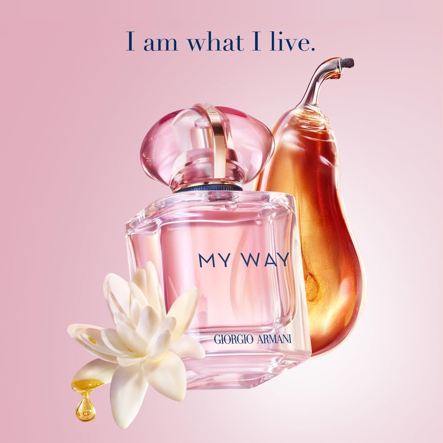 Armani Beauty – My Way Nectar – Eau de Parfum – Perfume for Women – Floral Fruity Women’s Fragrance – Bergamot & Pear, Tuberose Heart, Vanilla Notes - 3.0 FL Oz