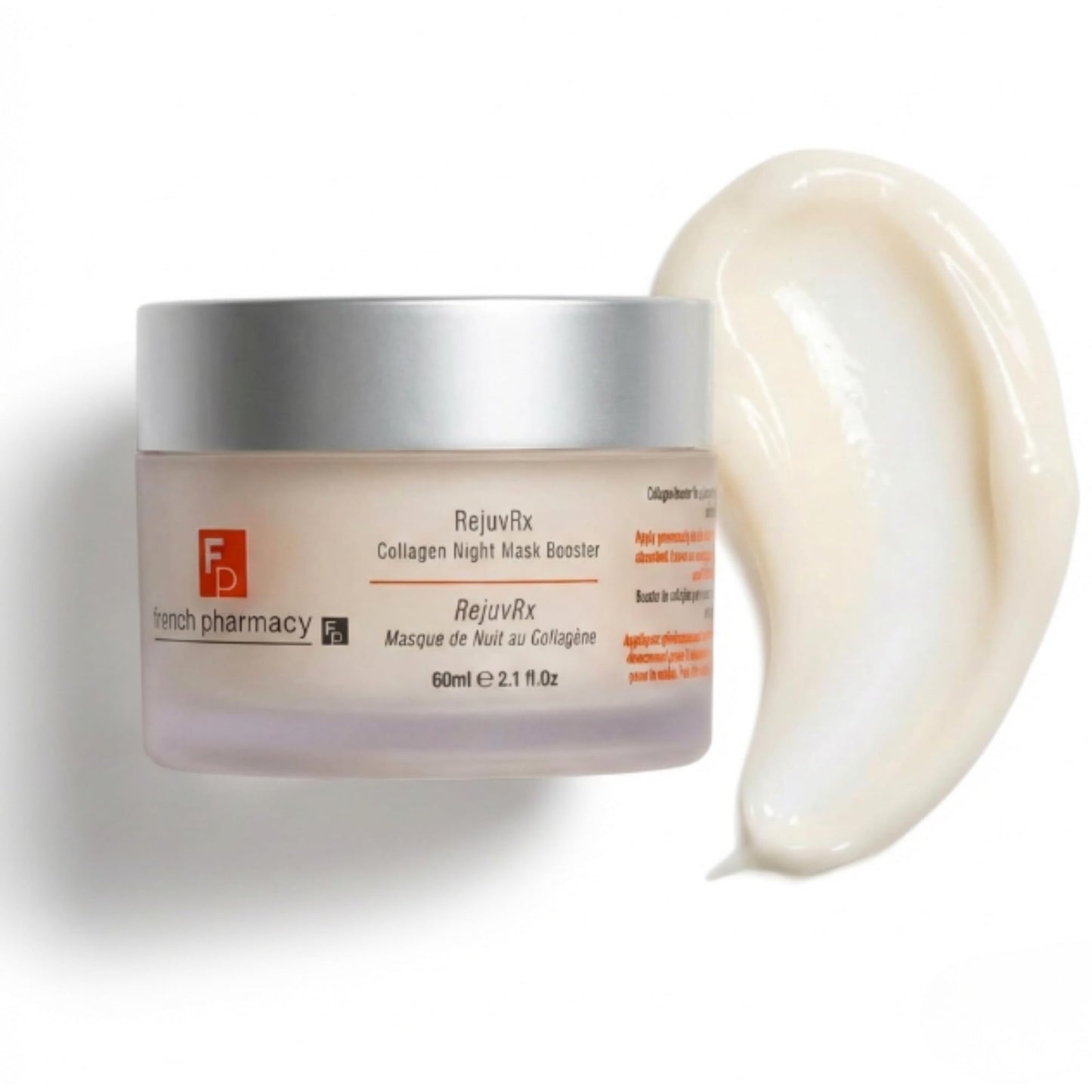 FRENCH PHARMACY RejuvRx Collagen Night Mask Overnight Firming Treatment with Peptides, Hydrolyzed Collagen & Squalane Boosts Elasticity, Smooths Wrinkles, Deep Hydration 60ml