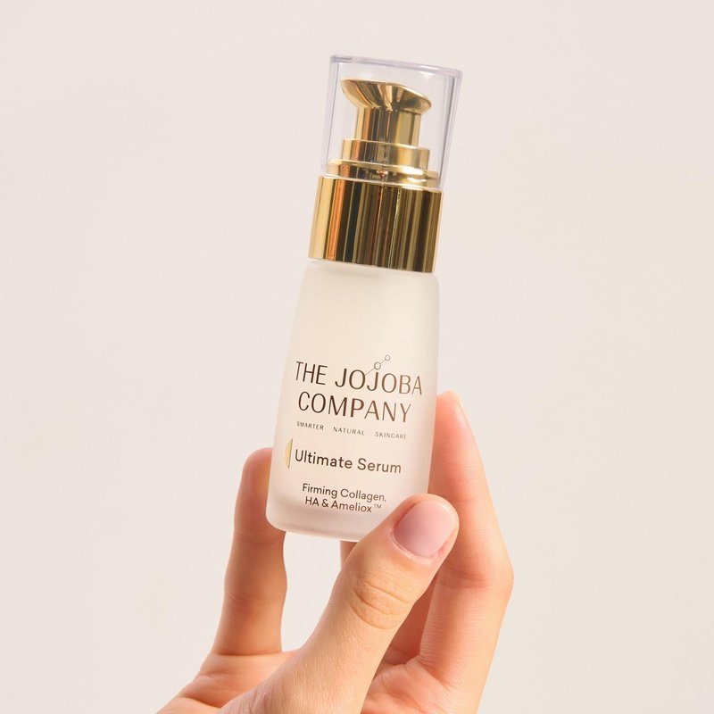 Jojoba Ultimate Serum – Face Serum with Jojoba Oil – Hydrating Formula for Smoother, Firmer-Looking Skin – Lightweight Daily Moisturizer for Fine Lines, Wrinkles & Uneven Texture – 30ml