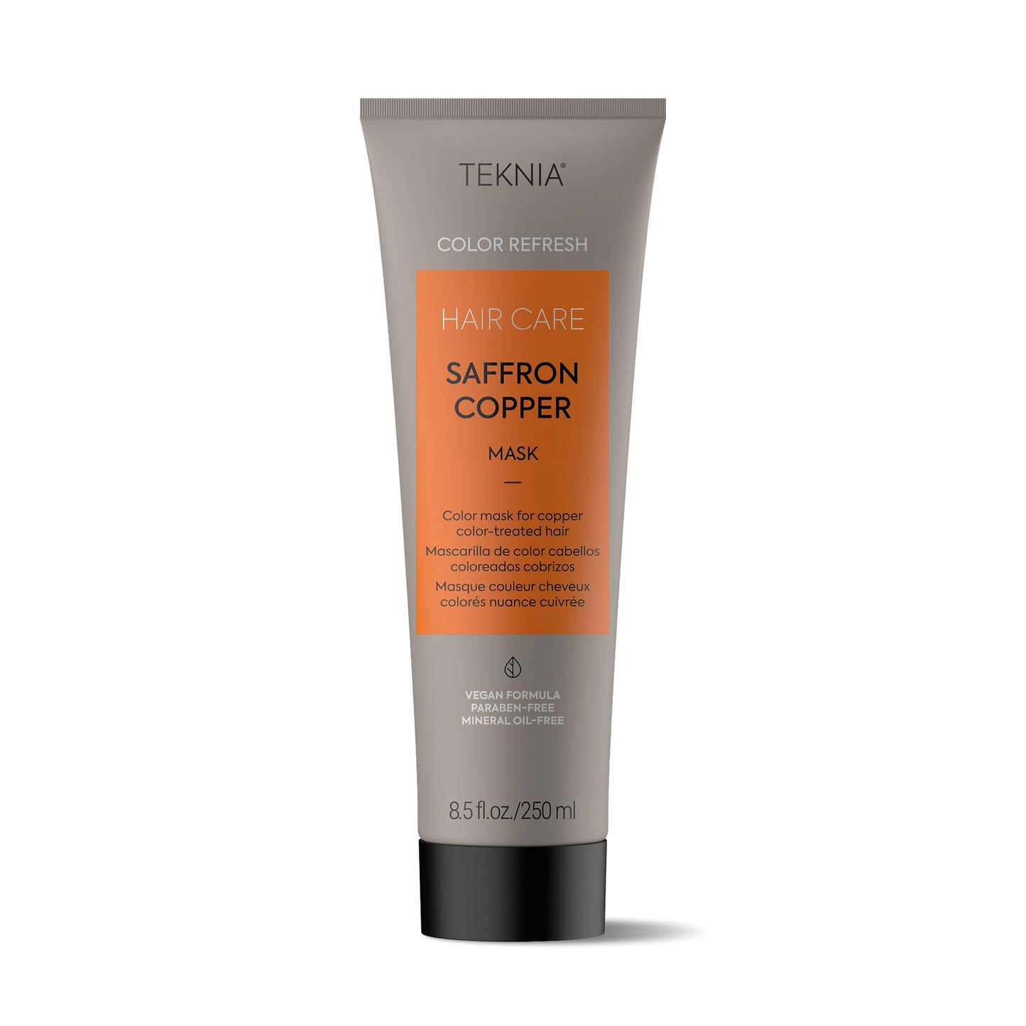 LAKMÉ Teknia Saffron Copper Color Refresh Hair Mask, Color Depositing Conditioner for Copper Hair, 8.5 Fl Oz