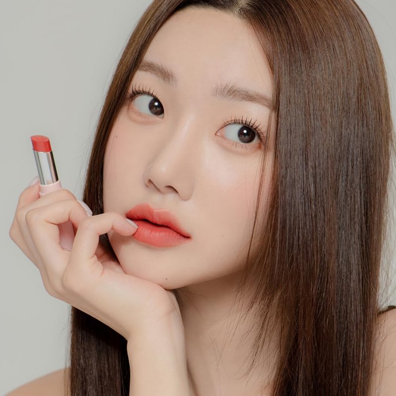 YNM Cream Matte Lipstick - Pigmented Long-Lasting Velvet Finish | Moisturizing Hydrating Formula, Chilling Chili, 0.19 Fl Oz