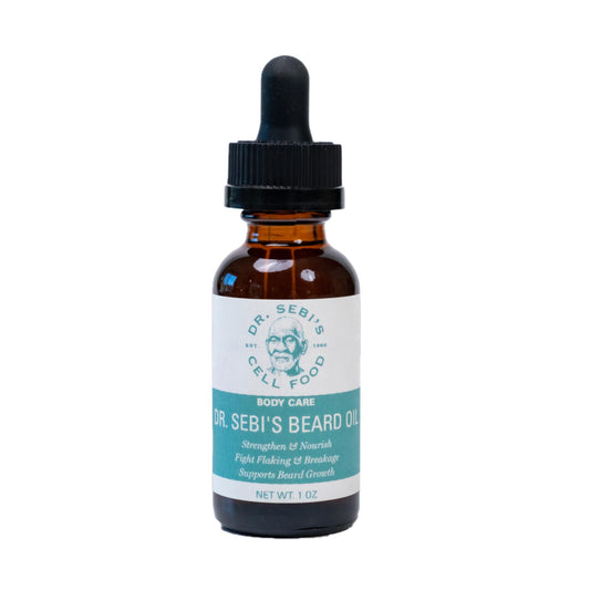 Beard Oil for Men with Batana Oil - Strengthens, Moisturizes & Supports Natural Beard Growth - Dr. Sebi Beard Conditioner for Grooming with Argan, Jojoba & Grapeseed & Oils - 1 fl oz