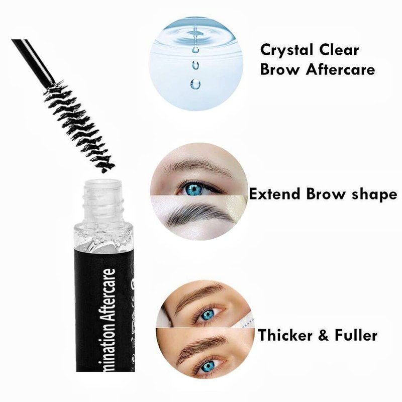 Brow Lamination Aftercare,Lash Lift Care,Eyelash Perm Nutrition, Treat Burning Eyebrow Save Messy Lash, 8 weeks Keratin Care For Perm/Lift(7ml)