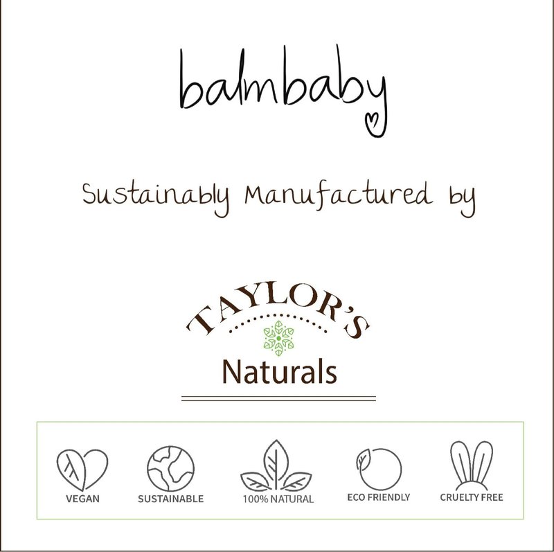BALM! Baby Kids All Natural Fluoride Free Toothpaste with Xylitol, SLS Free, Vegan, Gluten Free, BPA Free, Zero Waste, Mint, 2 fl oz