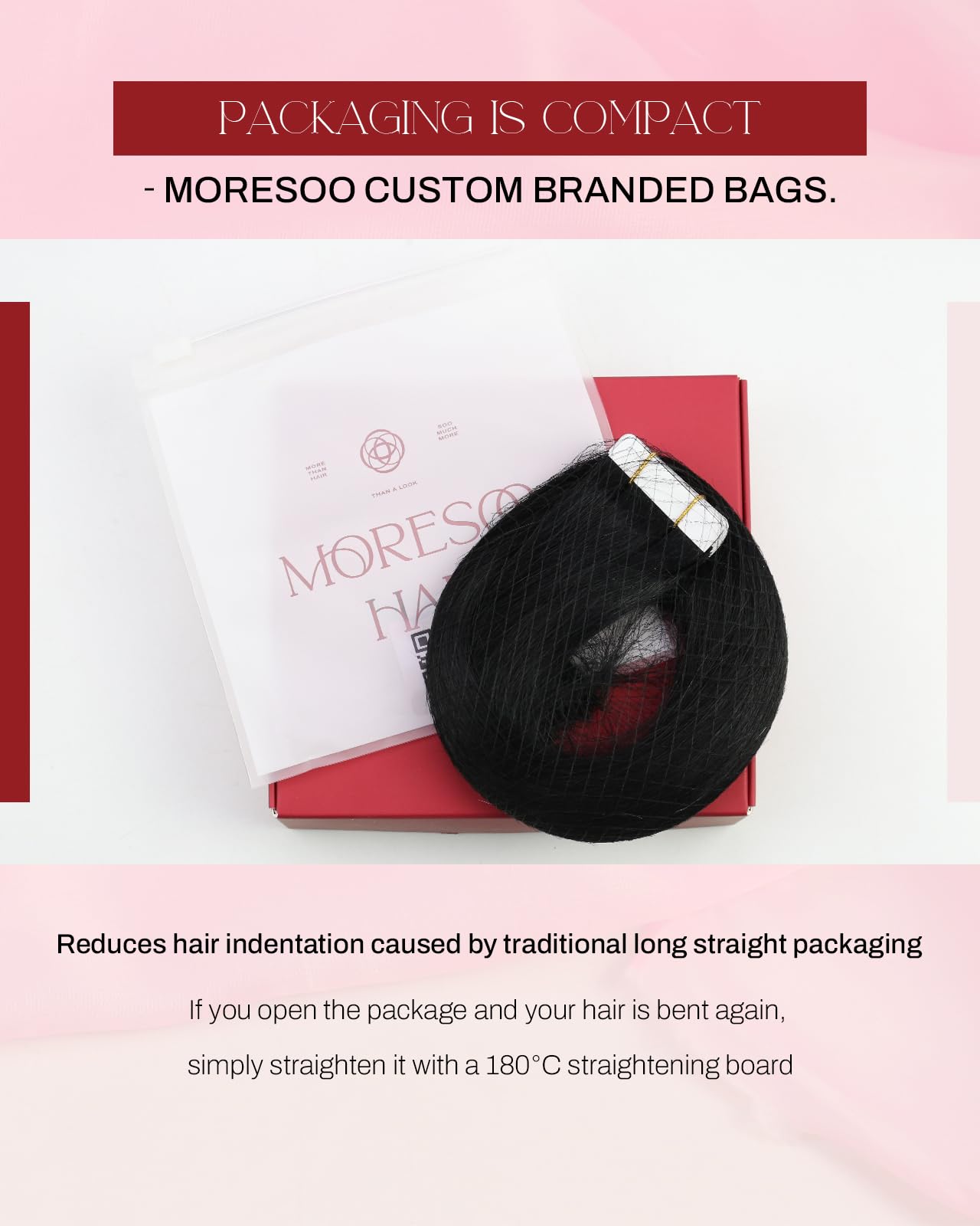 Moresoo Blonde Tape in Hair Extensions Human Hair Light Brown Highlighted Blonde Tape in Extensions Real Hair Glue in Straight Hair 14 Inch 20Pcs 50G Short Hair Daily Use Party