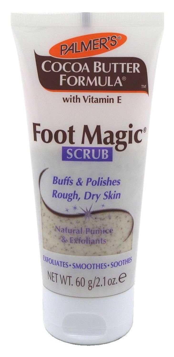 Palmer's Cocoa Butter Foot Magic Scrub 2.1 Ounce (Pack of 3)
