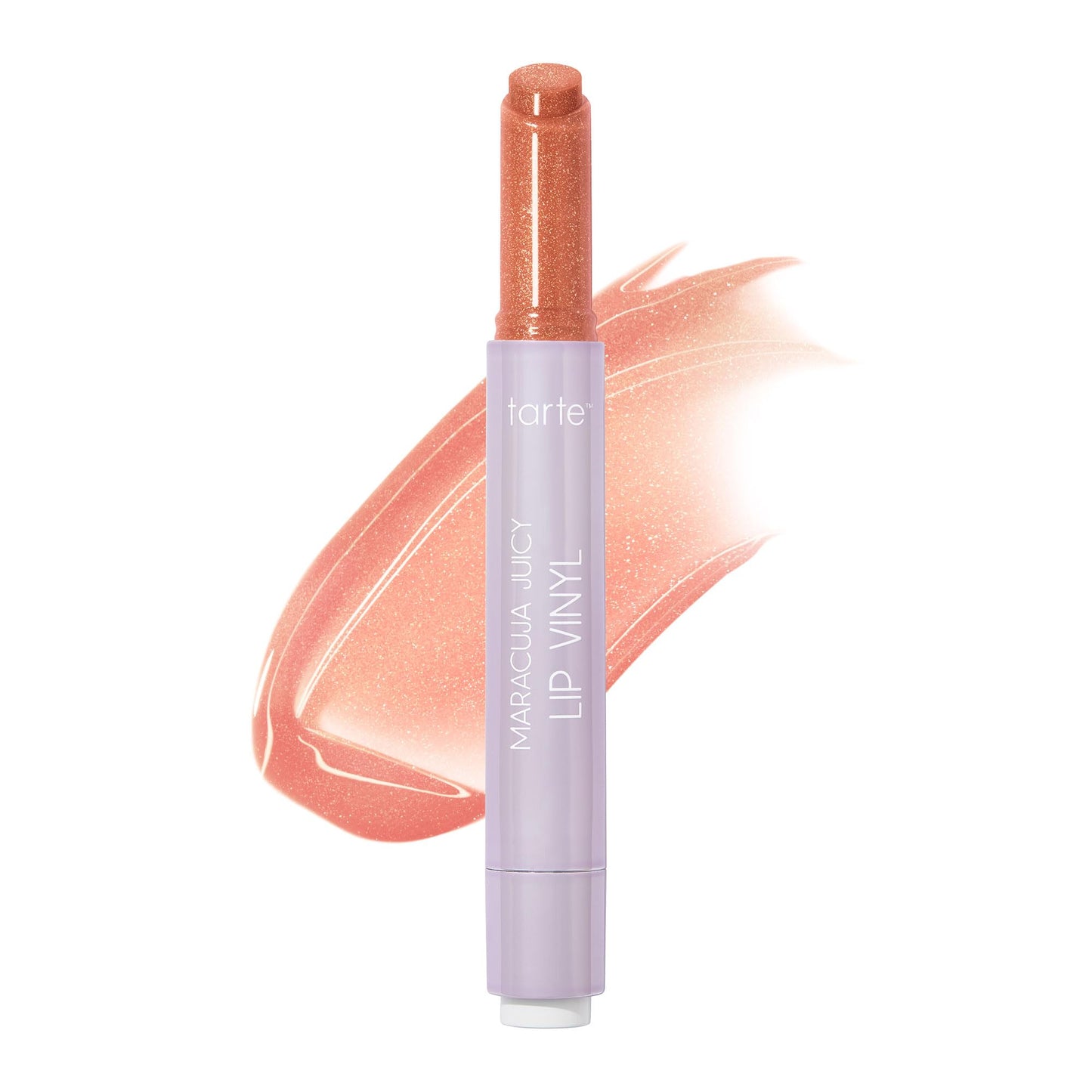 tarte maracuja juicy lip vinyl gloss – Hydrating & Volumizing Lipgloss Balm with Hyaluronic Acid, Vitamin E to Plump & Moisturize, Vegan & Cruelty-Free, full size, shimmering coconut