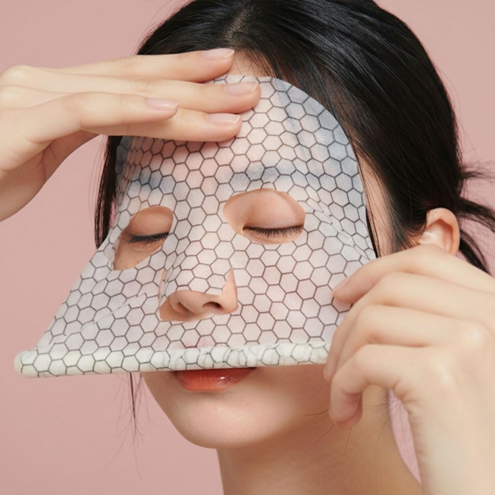 Hydrating Collagen Hydrogel Face Mask Sheets - 8pcs Luxury Spa Gift Set | Korean Glass Skin Overnight Skincare
