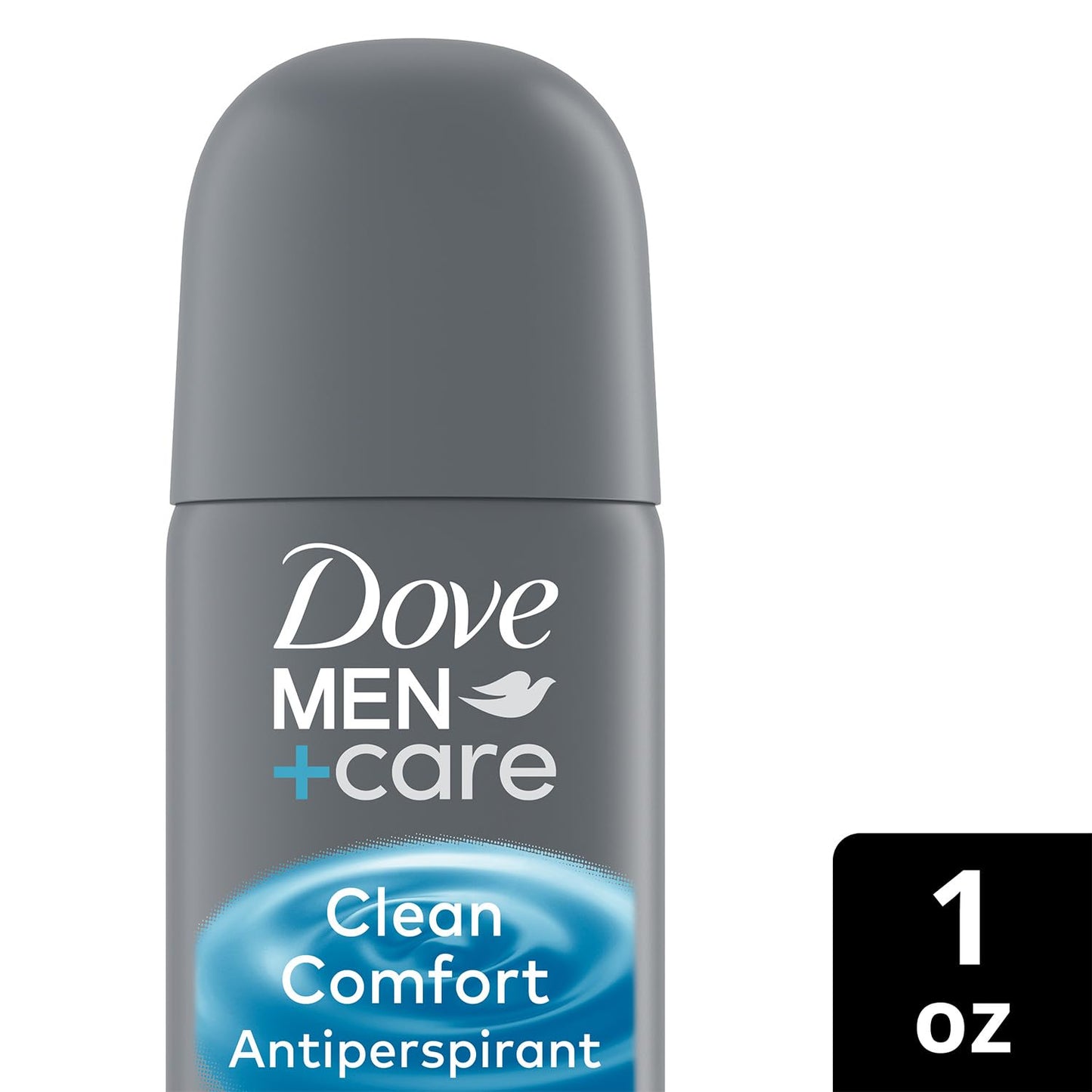 Dove Men+Care Dry Spray Antiperspirant Travel Deodorant for Men 6-Pack – Clean Comfort, 72H Protection, 1 Oz Ea