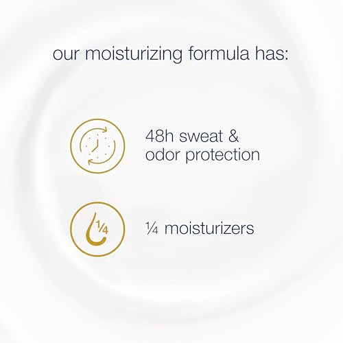 Dove Invisible Solid Antiperspirant Deodorant Stick for Women, Powder, For All Day Underarm Sweat & Odor Protection 2.6 oz 2 Count