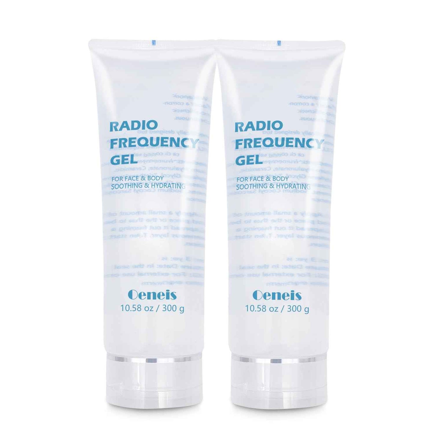 Oeneis Radio Frequency Gel for Use with RF Facial Machine, Conductive Gel for Face Microcurrent, Use for Skin Soothing and Hydrating, 300g Tube (Pack of 2)