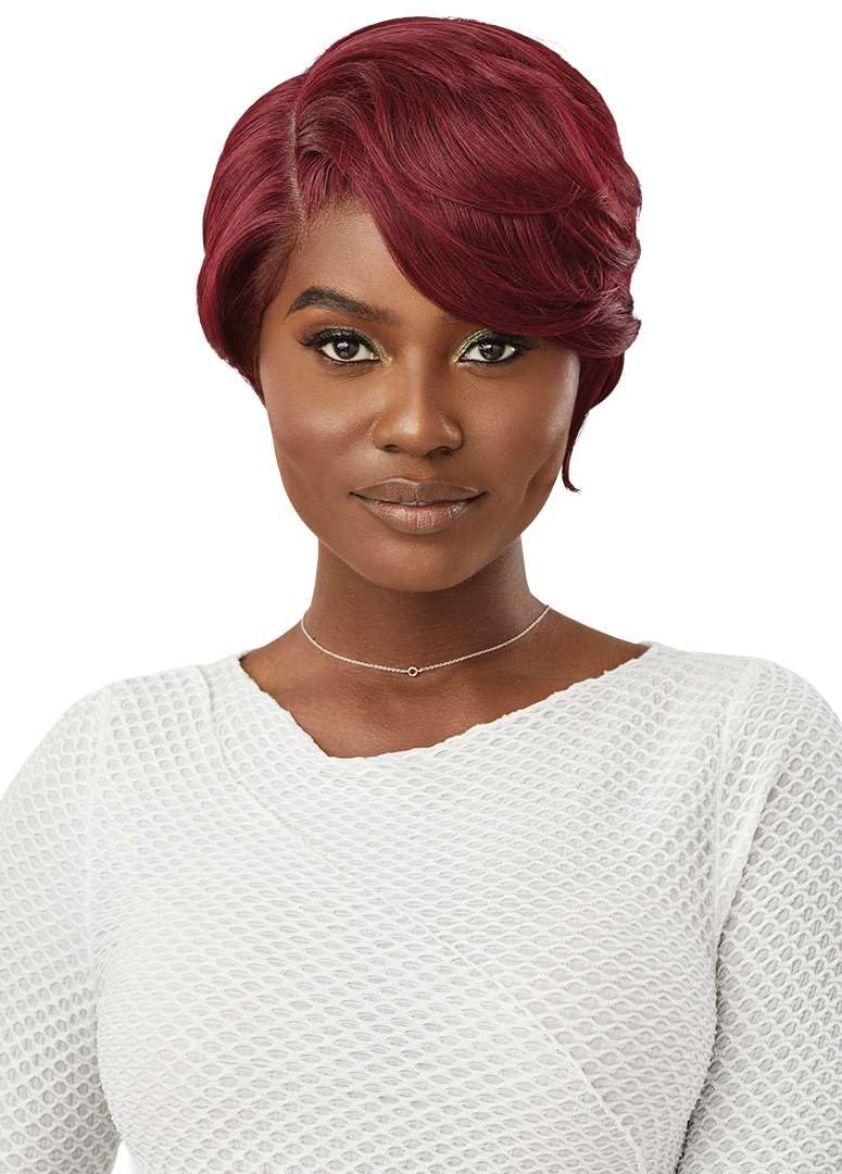 Outre Lace Front Wig - Melted Hairline - Kit (DEEP BURGUNDY)
