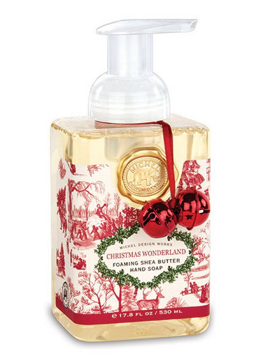 Christmas Wonderland Foaming Hand Soap 17.8 oz Michel Design Works Gift