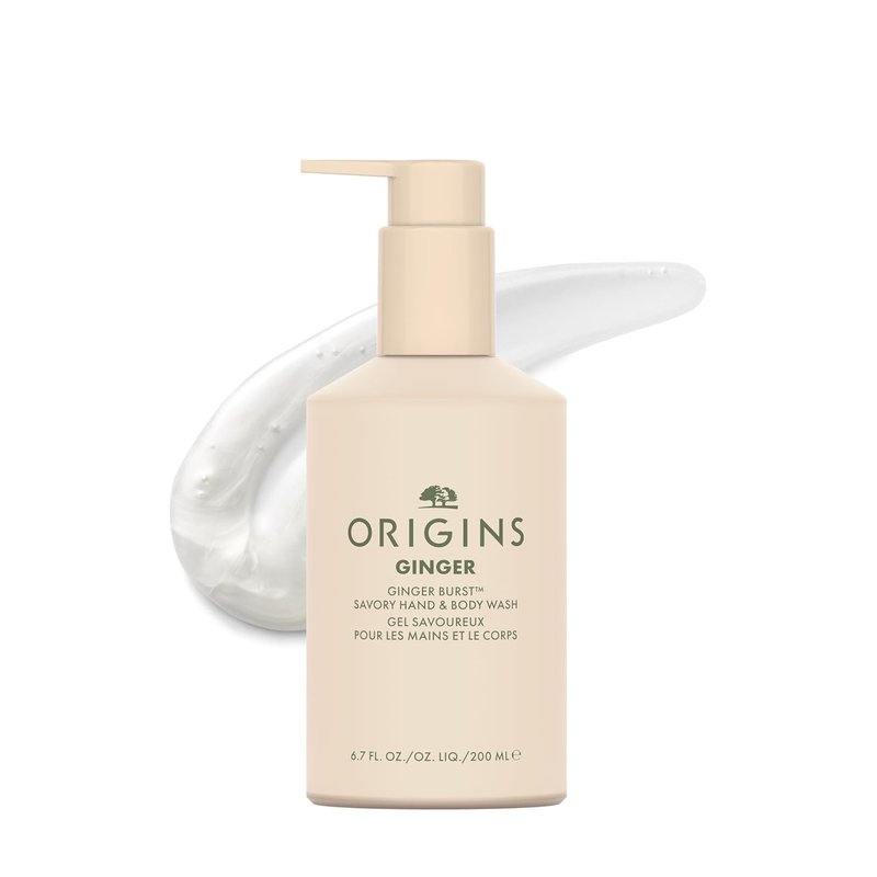 Origins Ginger Burst Hand & Body Wash - Lathers & Cleanses with Ginger | 6.7 Fl Oz