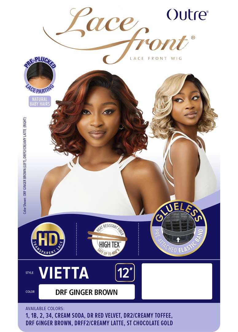 Outre Lace Front Wig - Vietta (DARK BROWN 2)